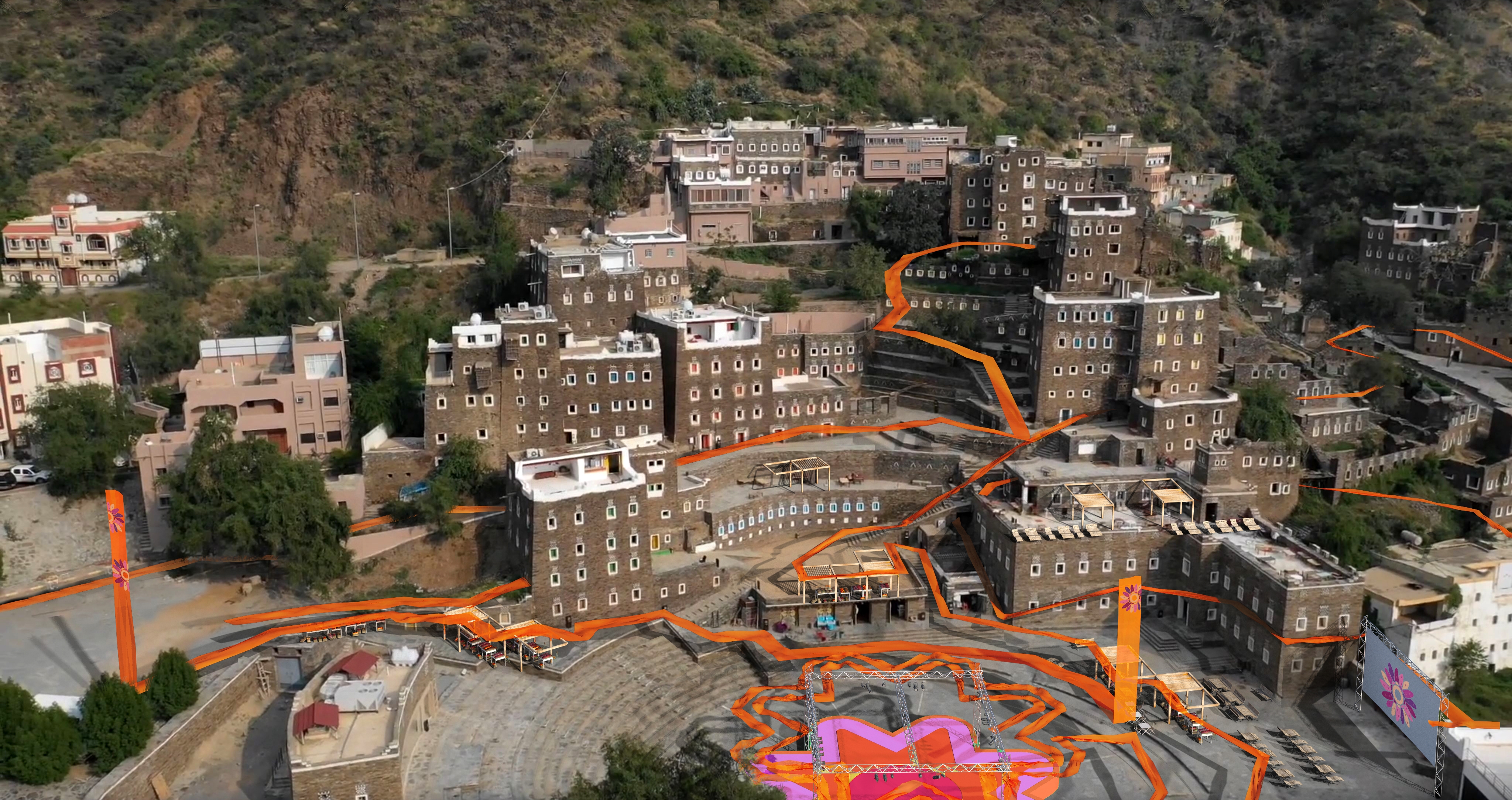 Al Soudah, Planning & Touristic Development